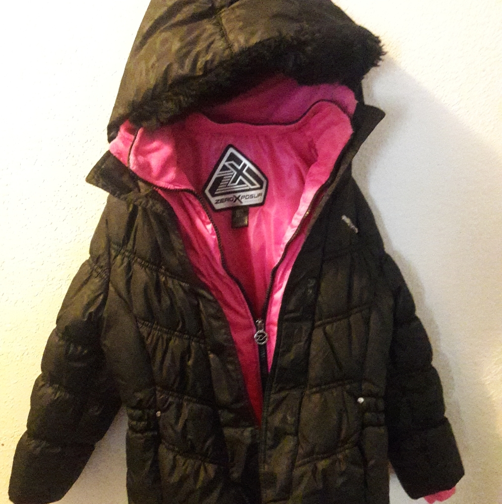 Girls winter jacket (sm 7/8)